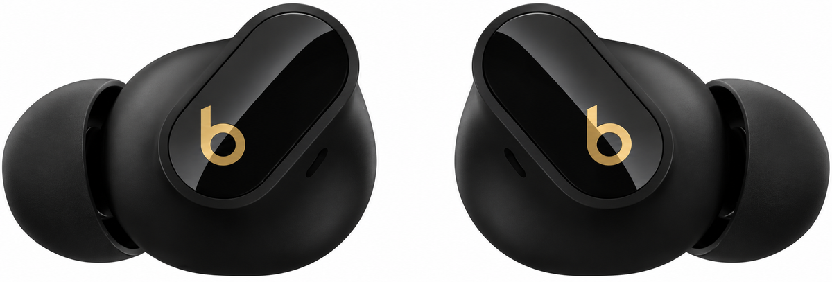 Beats Studio Buds Plus true wireless noise cancelling earbuds in Black and Gold
