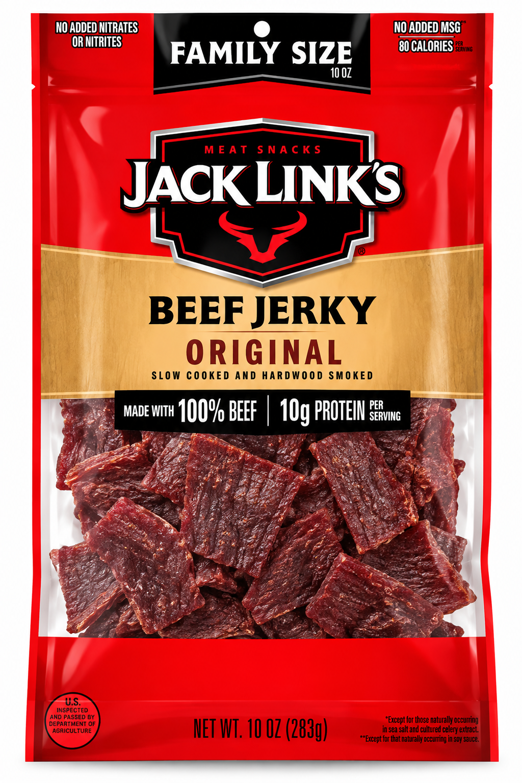 Jack Link's Beef Jerky Family Size 10 oz Original