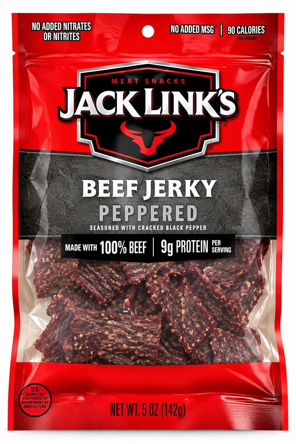 Jack Link's Beef Jerky 5 oz Peppered
