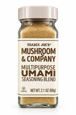 Trader Joe's Mushroom & Company Multipurpose Umami Seasoning Blend 2.1 oz jar