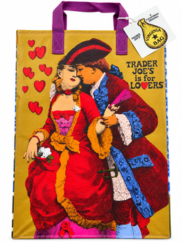 Trader Joe's Virginia reusable shopping bag Trader Joe's is for Lovers side